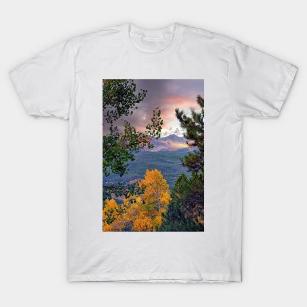 Fall Sunrise Vista T-Shirt by briankphoto